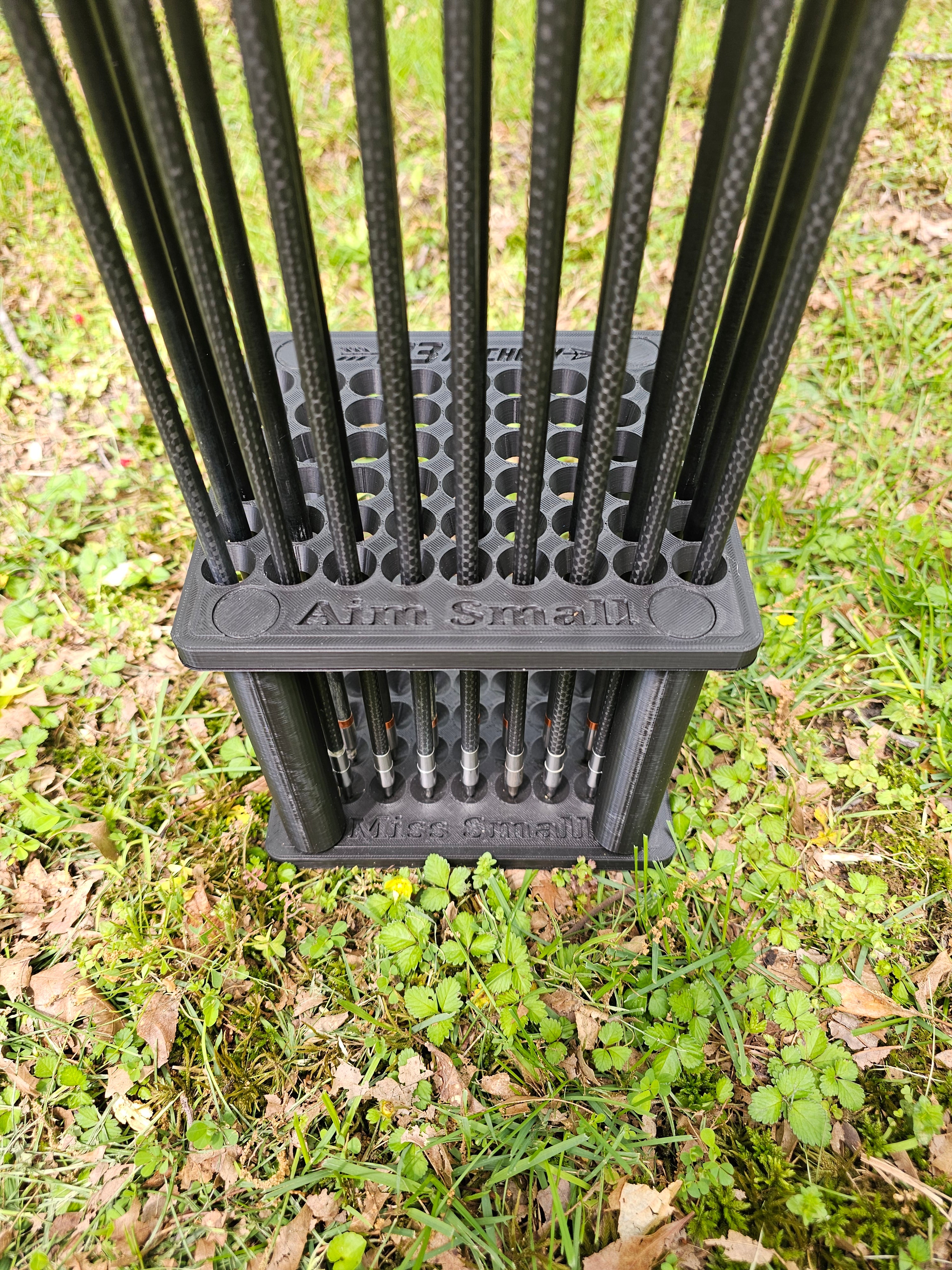Square Arrow Storage Holder – 54 Capacity, 3D Printed in USA