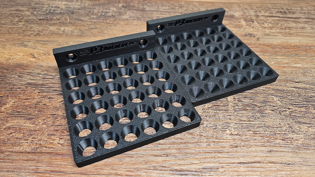 Wall Arrow Holder – 36 Capacity, Includes Mounting Hardware, 3D Printed in USA
