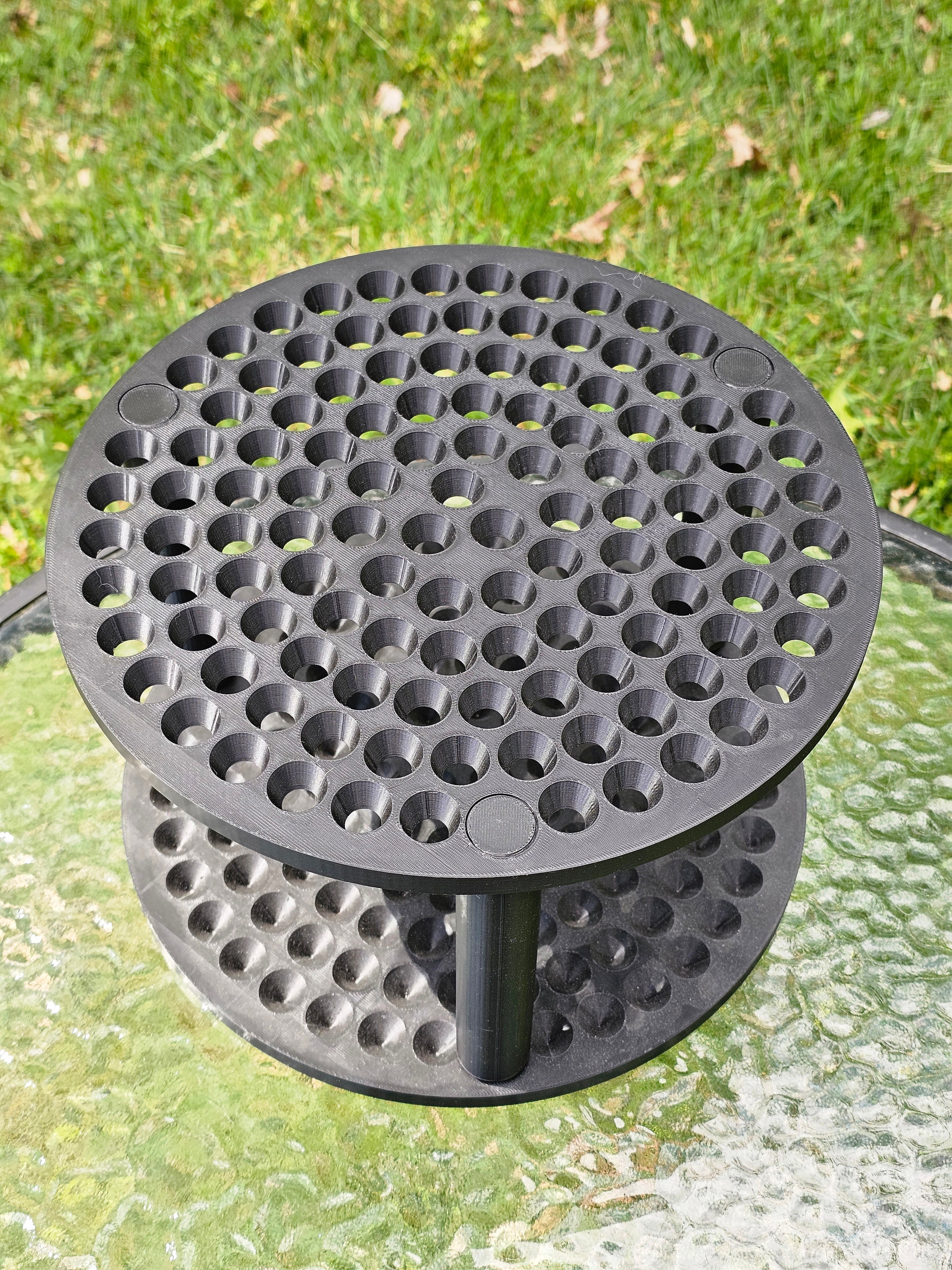 Round Arrow Storage Holder – 120 Capacity, 3D Printed in the USA