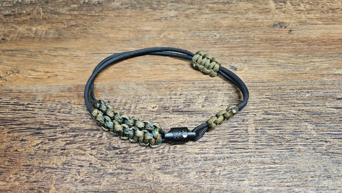 Custom Locking Magnetic Bow Wrist Sling – Paracord with Locking Magnet Included