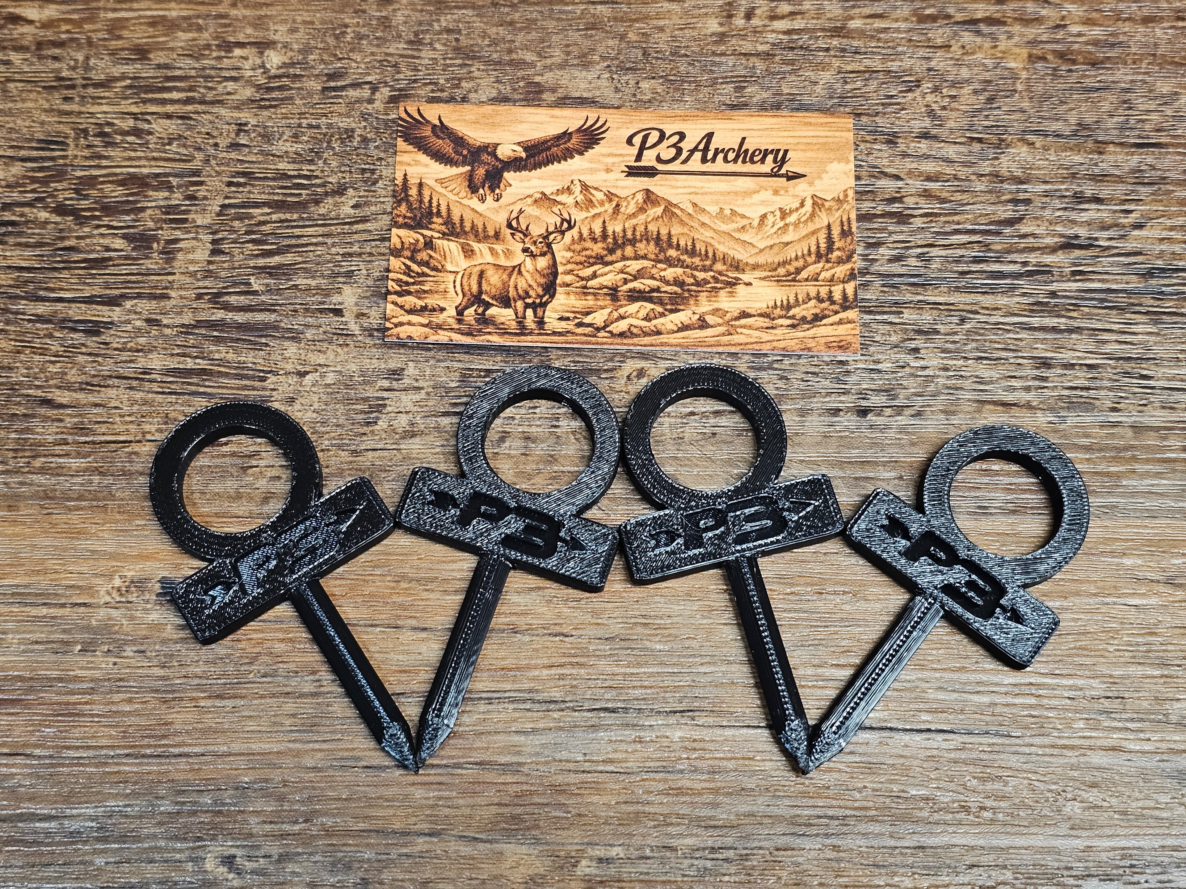 3D Printed Target Pins - 4pk
